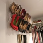 high heel shoe wall mount, magazine rack for flip flops, DIY crafts, up cycling, up cycle, cycle up, up cycling ideas, reuse of materials, DIY shoe organizers, shoe organizing, shoe organizers,organizing tips, how do I get organized