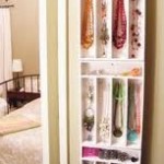 jewelry wall mount for closet, DIY crafts, up cycling, up cycle, cycle up, up cycling ideas, reuse of materials