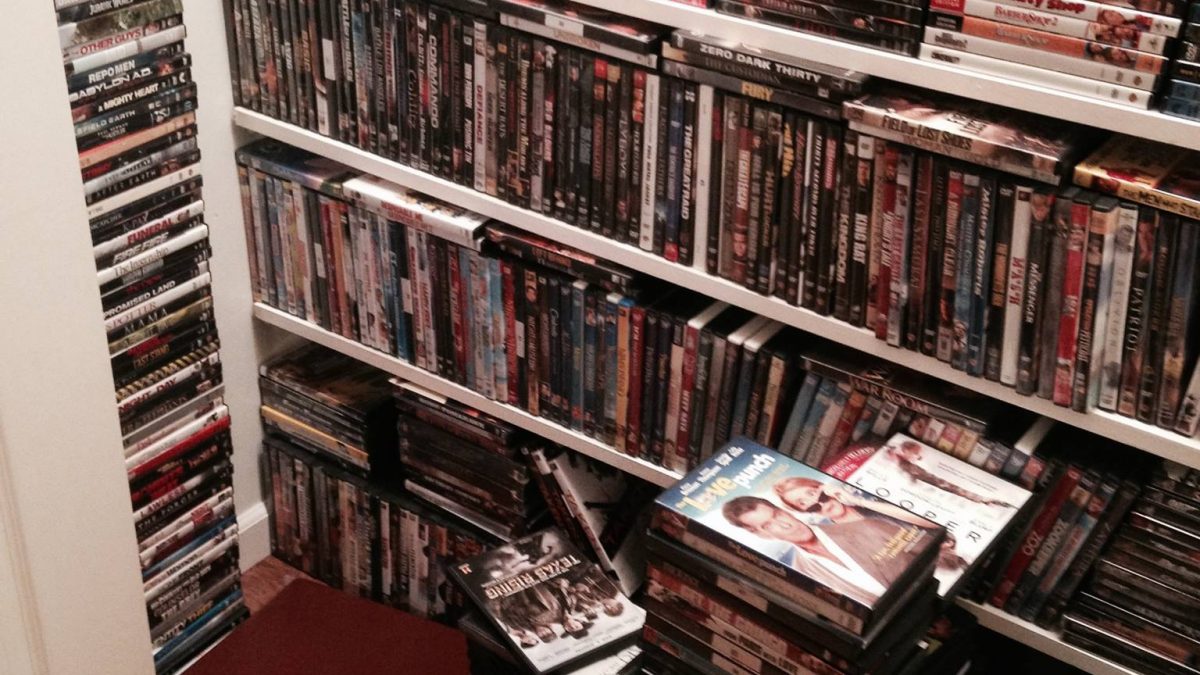 Organizing DVDs, DVD sleeves, organizing movies