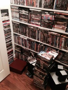 Organizing DVDs, DVD sleeves, organizing movies
