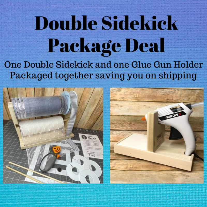 PACKAGE DEAL, Double Sidekick with Glue Gun Holder