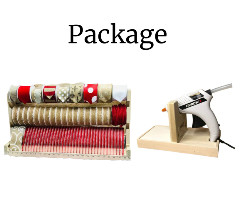 PACKAGE DEAL, Ultimate Collapsible Mesh Roller with Glue Gun Holder