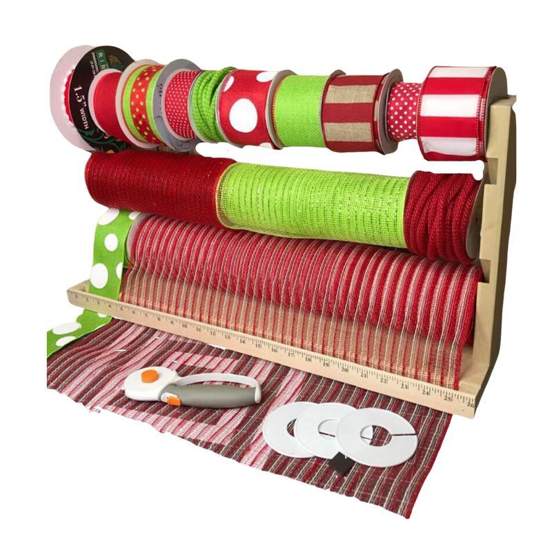 Triple Stationary Mesh Roller